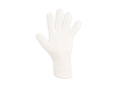 ATLAS fine seamless-knitted gloves - Magnolia Plus - GYB - Code: GYB-001-L-W - Product Image 2