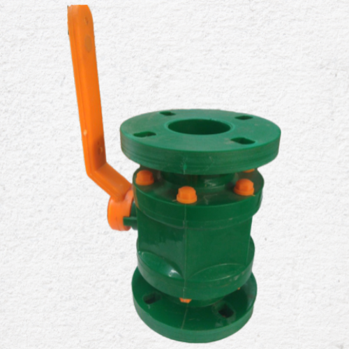 Parthiv Polymer Ball Valve Flange End PP PVDF HDPE - Product Image 2