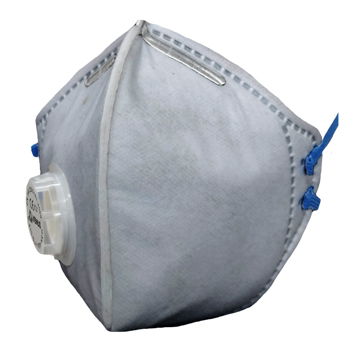 VENUS V-410 "Fold Flat" Style / Large filter SLV Nose Mask - Product Image 2