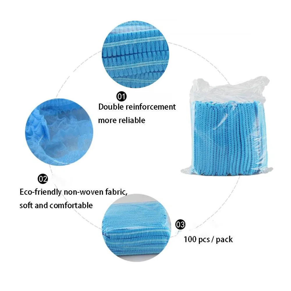 Disposable Bouffant Head Cap - Product Image 2