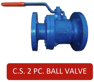 Kundan 2 Piece Ball Valve - Class 150 - Cast Iron | Investment Cast | Carbon Steel - Product Image 2
