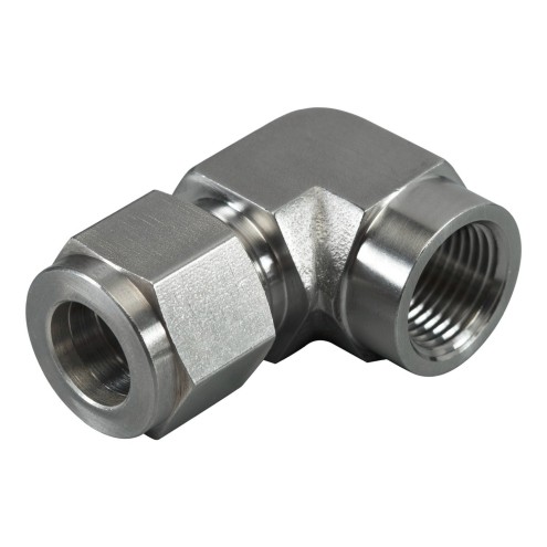 Instrumental Ferrule Fittings - Stainless Steel - Union Elbow - Male Elbow - Female Elbow - Product Image 2