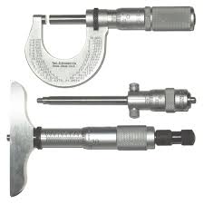 Micrometers(0-25 MM& 2 NOS ,25-50 MM &1 NO,50-75 MM& 1 NO,0-100 MM&1 No,0-6"&1 NO,400-600 & 1 NO,300-500 & 1 NO,900-1000,1 No) -Measuring Instruments - Product Image 2
